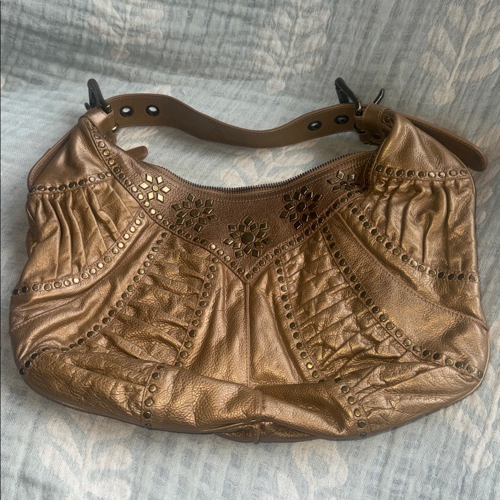 Y2K Isabella Fiore Bronze Shoulder Bag - Picture 4 of 6
